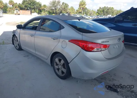 2012 Hyundai Elantra Gls из США, поврежденный, VIN 5NPDH4AE4CH069857